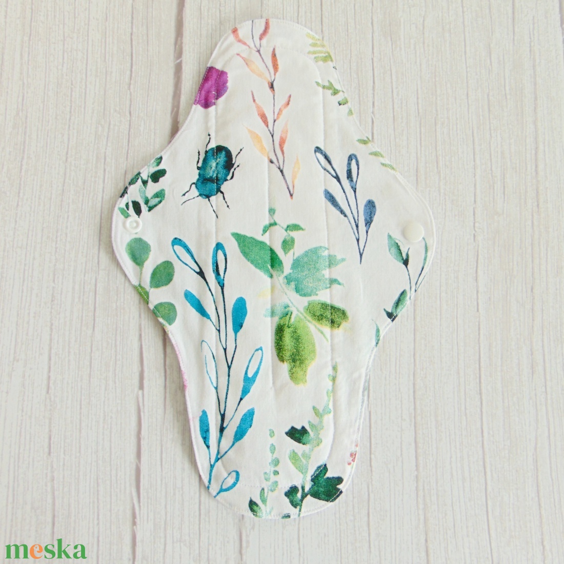 31 cm-es mosható betét / réti virág mintás - szépségápolás - intim higiénia - intimbetét - Meska.hu