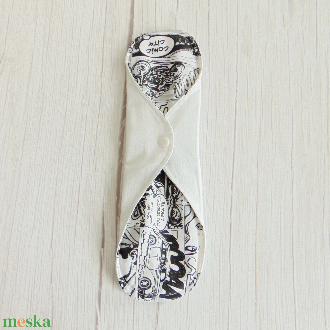 31 cm-es mosható betét / képregény mintás - szépségápolás - intim higiénia - intimbetét - Meska.hu 31 cm-es mosható betét / képregény mintás - szépségápolás - intim higiénia - intimbetét - Meska.hu