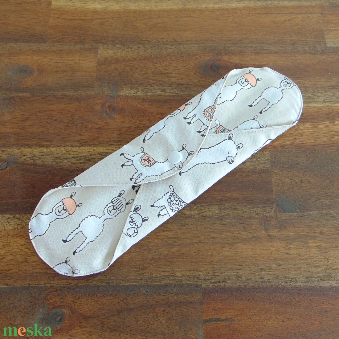 29 cm-es mosható betét / alpaka mintás - szépségápolás - intim higiénia - intimbetét - Meska.hu 29 cm-es mosható betét / alpaka mintás - szépségápolás - intim higiénia - intimbetét - Meska.hu