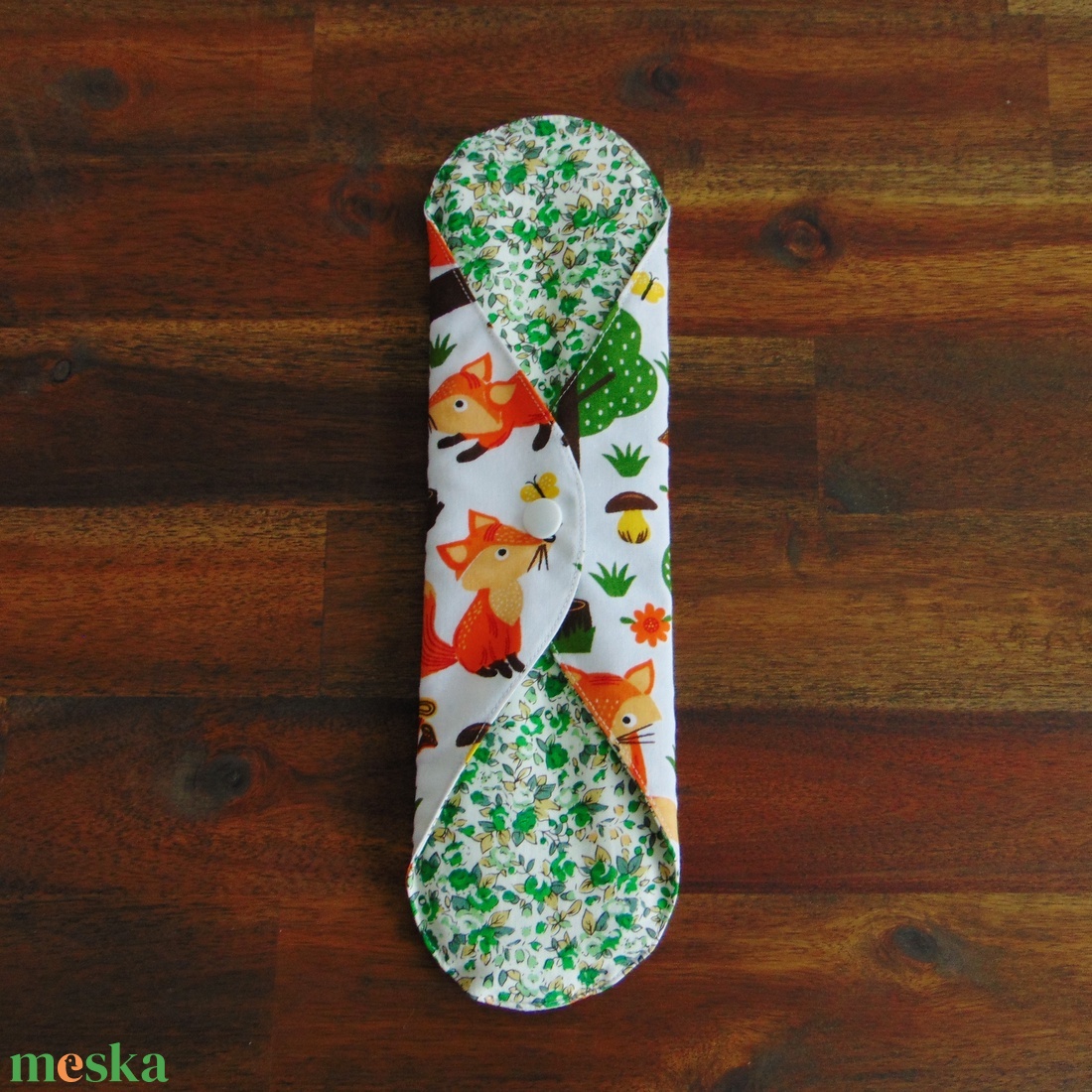29 cm-es mosható női betét - róka mintás / intimbetét, mosható textil betét, környezetbarát termék - szépségápolás - intim higiénia - intimbetét - Meska.hu 29 cm-es mosható női betét - róka mintás / intimbetét, mosható textil betét, környezetbarát termék - szépségápolás - intim higiénia - intimbetét - Meska.hu
