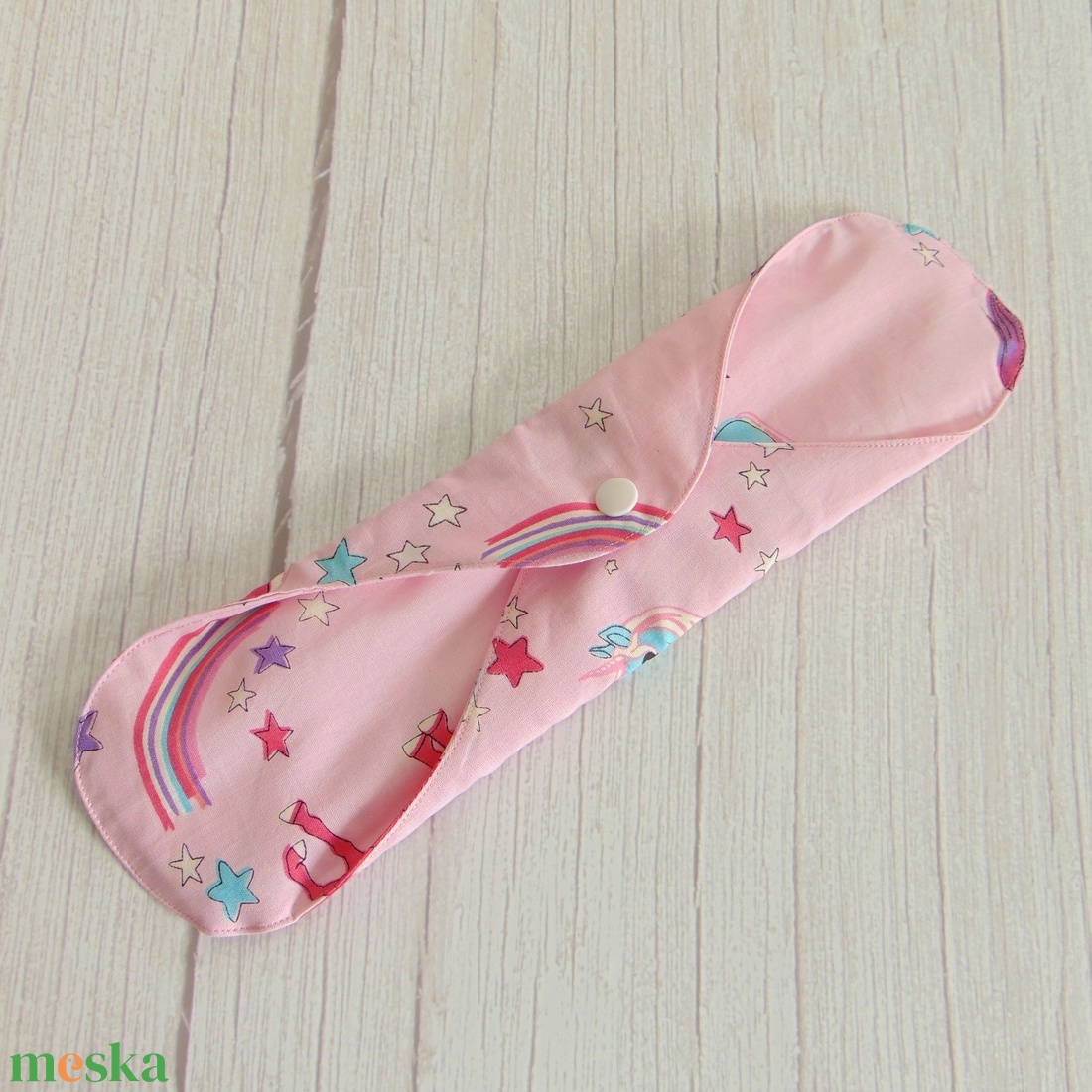 31 cm-es mosható betét / rózsaszín unikornis mintás - szépségápolás - intim higiénia - intimbetét - Meska.hu 31 cm-es mosható betét / rózsaszín unikornis mintás - szépségápolás - intim higiénia - intimbetét - Meska.hu