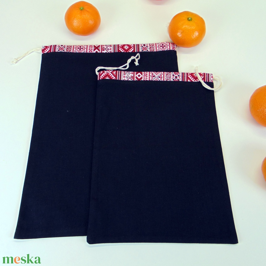 Pamut textil zsák (2 db/cs) / fekete / bevásárló tasak, tároló zsák - táska & tok - bevásárlás & shopper táska - zöldség/gyümölcs zsák - Meska.hu Pamut textil zsák (2 db/cs) / fekete / bevásárló tasak, tároló zsák - táska & tok - bevásárlás & shopper táska - zöldség/gyümölcs zsák - Meska.hu