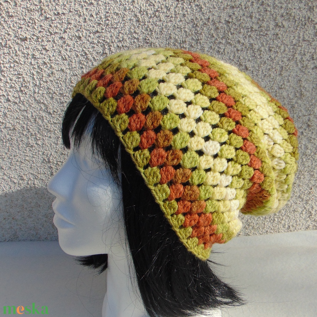 Hazel - slouchy fazonú női sapka / horgolt sapka - ruha & divat - sál, sapka, kendő - sapka - Meska.hu Hazel - slouchy fazonú női sapka / horgolt sapka - ruha & divat - sál, sapka, kendő - sapka - Meska.hu