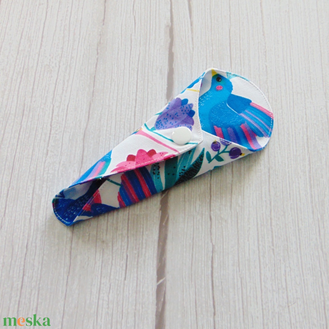 Mosható tanga tisztasági betét / kék kolibri - szépségápolás - intim higiénia - tisztasági betét - Meska.hu Mosható tanga tisztasági betét / kék kolibri - szépségápolás - intim higiénia - tisztasági betét - Meska.hu