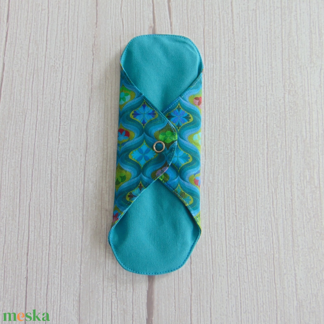20 cm-es mosható betét / minták türkizben - szépségápolás - intim higiénia - intimbetét - Meska.hu 20 cm-es mosható betét / minták türkizben - szépségápolás - intim higiénia - intimbetét - Meska.hu