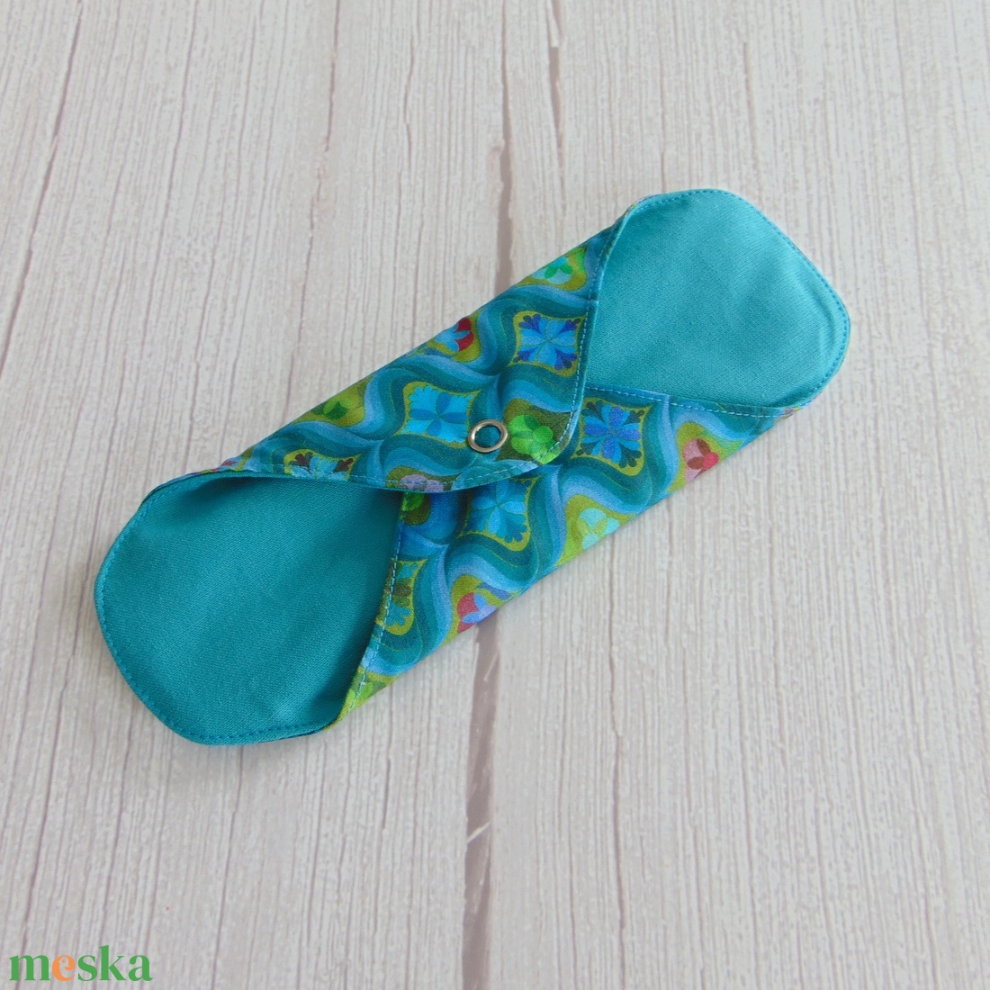 20 cm-es mosható betét / minták türkizben - szépségápolás - intim higiénia - intimbetét - Meska.hu 20 cm-es mosható betét / minták türkizben - szépségápolás - intim higiénia - intimbetét - Meska.hu