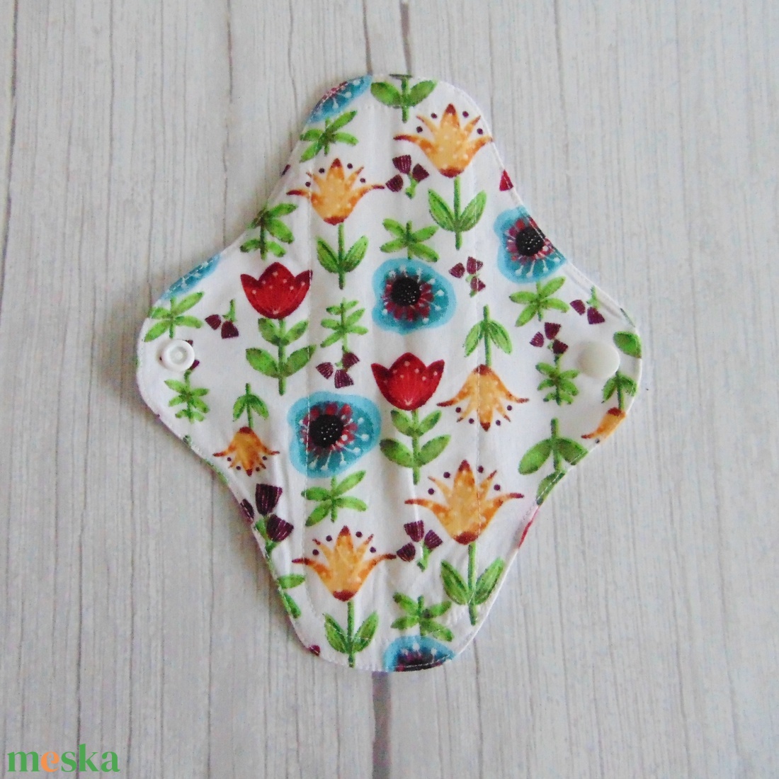 20 cm-es mosható betét vékony / színes virág mintás - szépségápolás - intim higiénia - intimbetét - Meska.hu 20 cm-es mosható betét vékony / színes virág mintás - szépségápolás - intim higiénia - intimbetét - Meska.hu