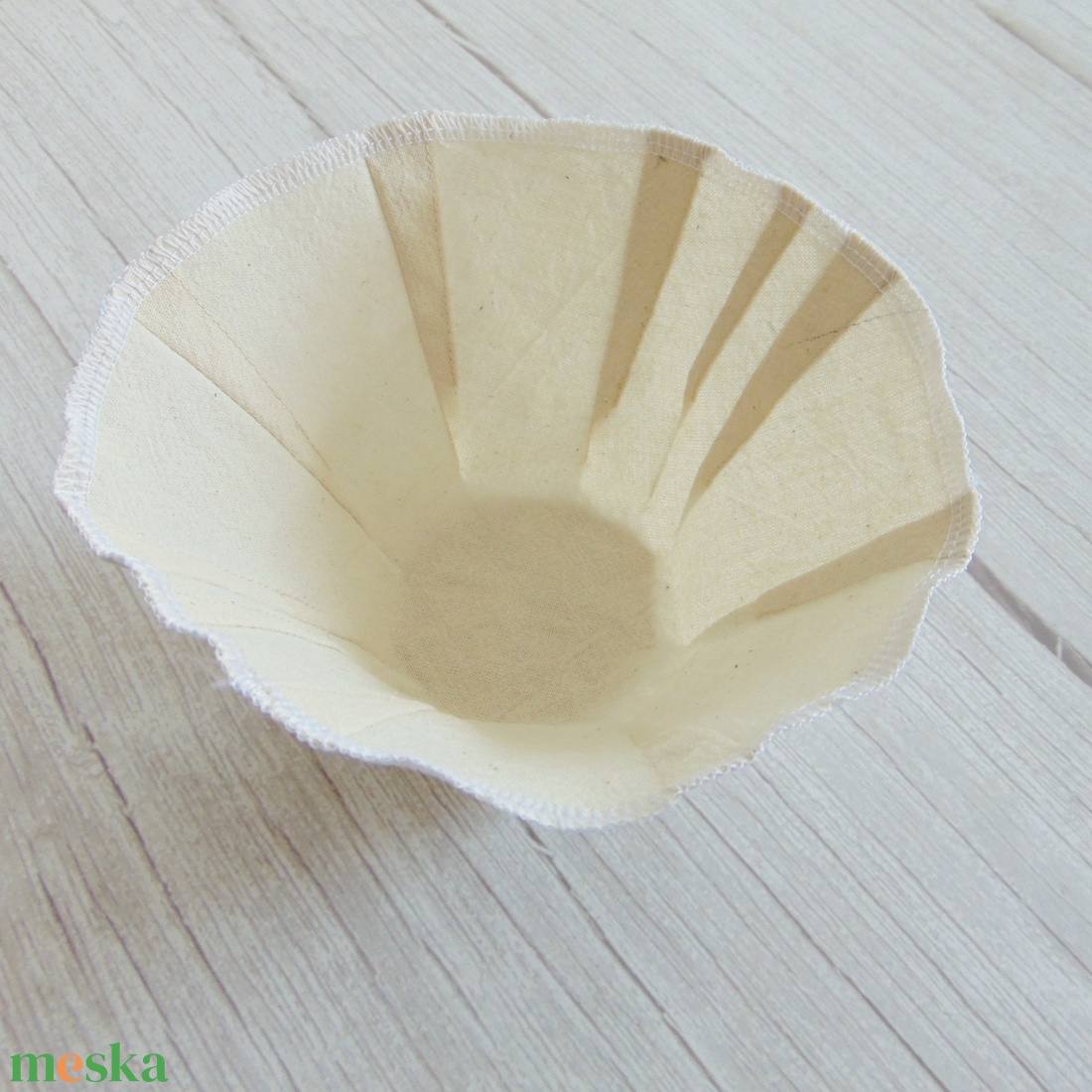 Mosható kávé és tea filter - nagy méret / 100% nyers pamut - otthon & életmód - konyhafelszerelés, tálalás - konyhai tárolás - tea & kávé tárolás - Meska.hu