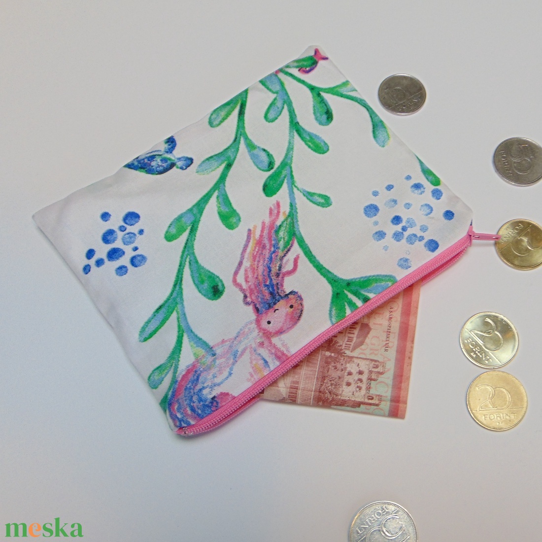 Pénztárca / akvárium mintás - táska & tok - pénztárca & más tok - aprópénztartó - Meska.hu Pénztárca / akvárium mintás - táska & tok - pénztárca & más tok - aprópénztartó - Meska.hu