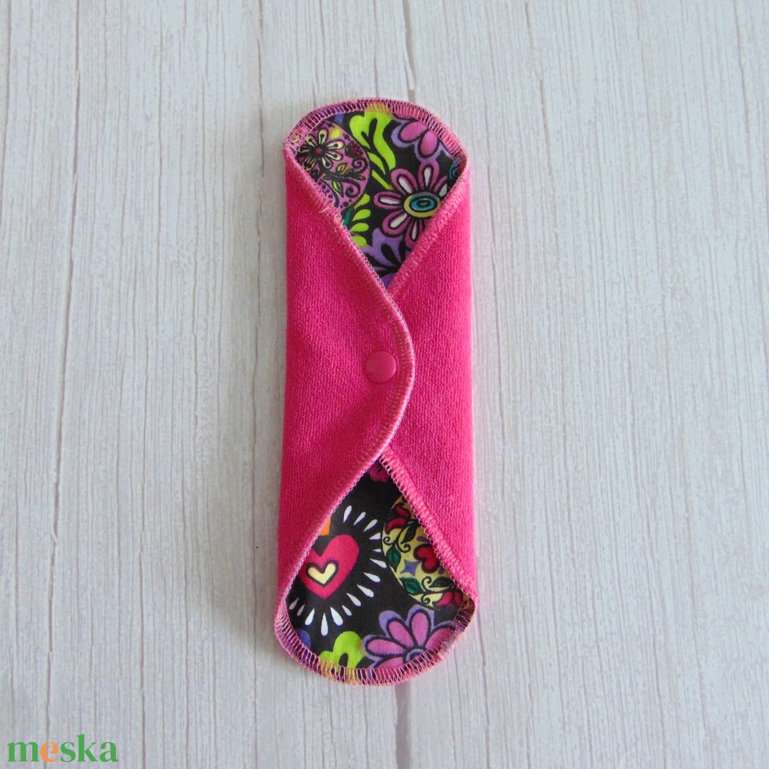23 cm-es mosható betét / Pink frottír - cukorkoponya mintás - szépségápolás - intim higiénia - intimbetét - Meska.hu 23 cm-es mosható betét / Pink frottír - cukorkoponya mintás - szépségápolás - intim higiénia - intimbetét - Meska.hu