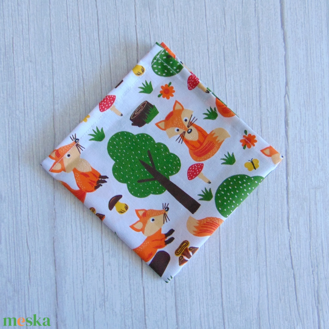 Textil szalvéta / róka mintás - táska & tok - uzsonna- & ebéd tartó - szendvics csomagoló - Meska.hu Textil szalvéta / róka mintás - táska & tok - uzsonna- & ebéd tartó - szendvics csomagoló - Meska.hu