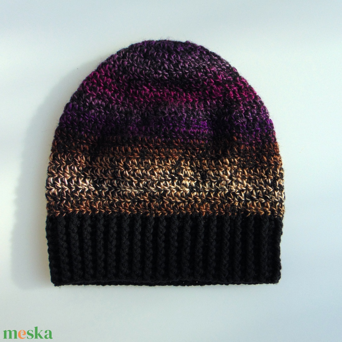 Ruby slouchy fazonú női sapka /  horgolt sapka  - ruha & divat - sál, sapka, kendő - sapka - Meska.hu