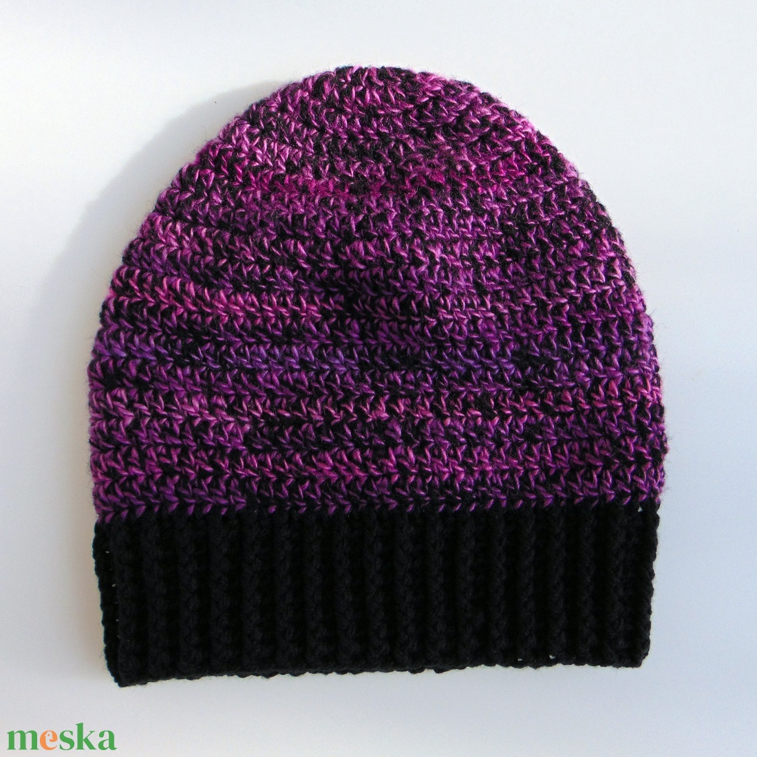 Serenity slouchy fazonú női sapka /  horgolt sapka  - ruha & divat - sál, sapka, kendő - sapka - Meska.hu