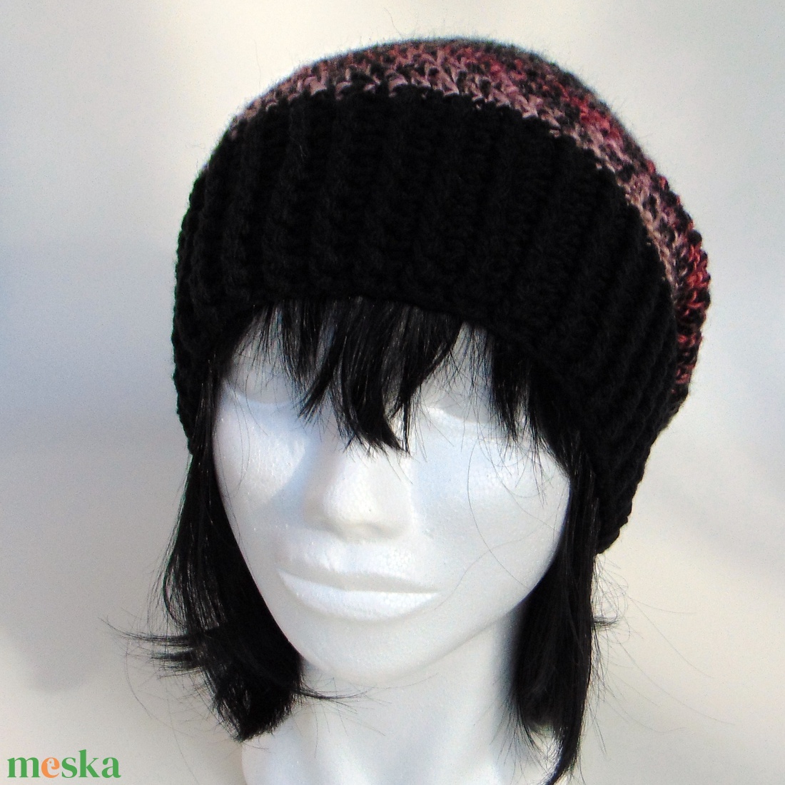 Cora slouchy fazonú női sapka /  horgolt sapka  - ruha & divat - sál, sapka, kendő - sapka - Meska.hu