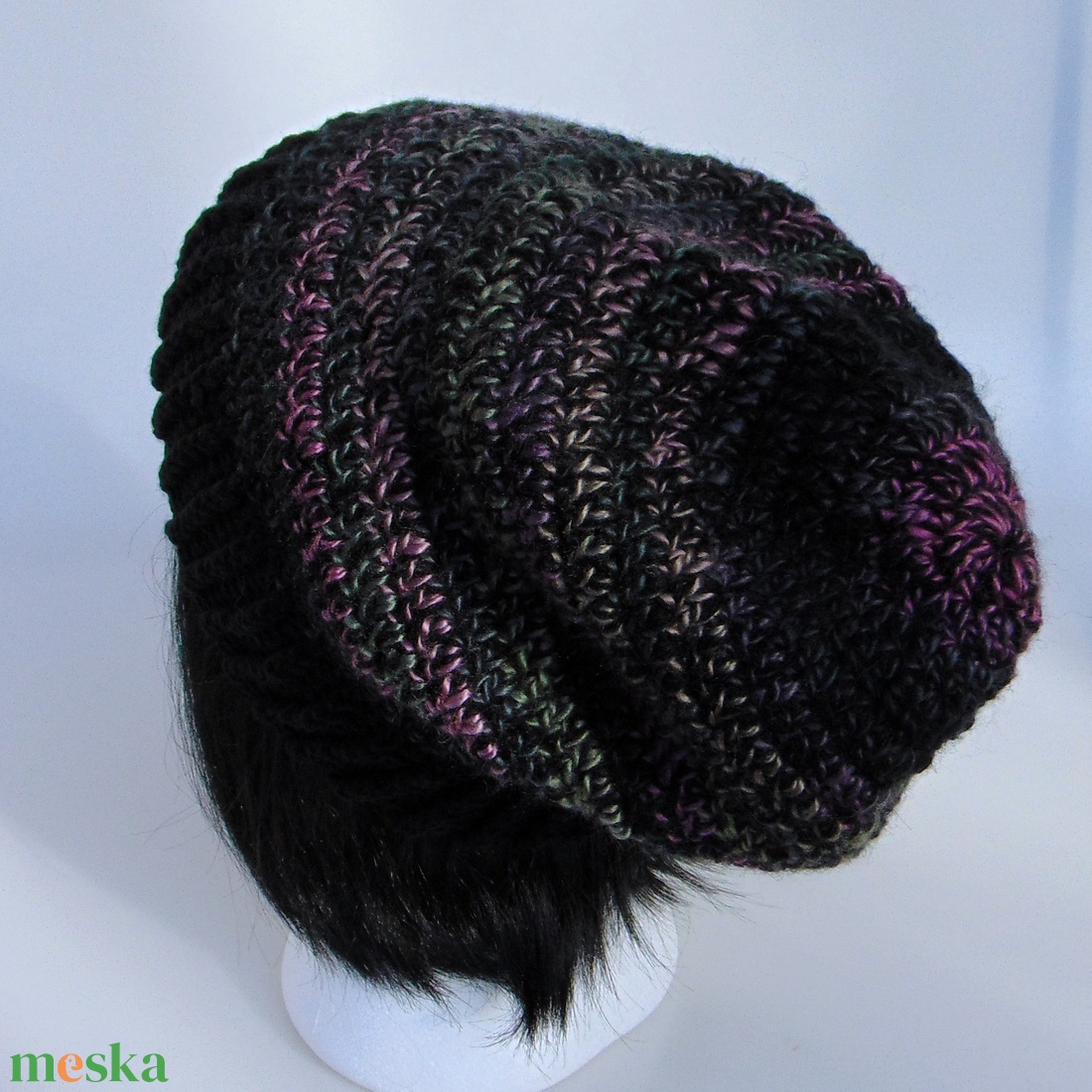 Peyton slouchy fazonú női sapka /  horgolt sapka  - ruha & divat - sál, sapka, kendő - sapka - Meska.hu