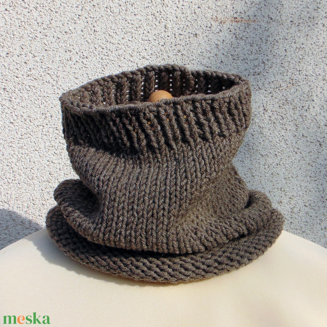 Compong- FÉRFI csősál/ Vastag, puha és meleg csősál -  - Meska.hu