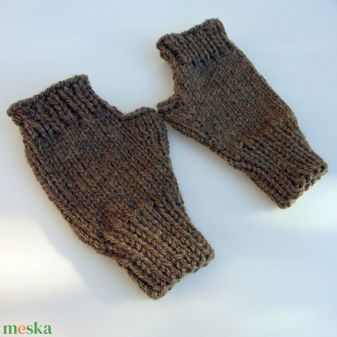 Jake - FÉRFI ujjatlan kesztyű (L-XL) / kézmelegítő, puha, meleg - ruha & divat - sál, sapka, kendő - kesztyű - Meska.hu