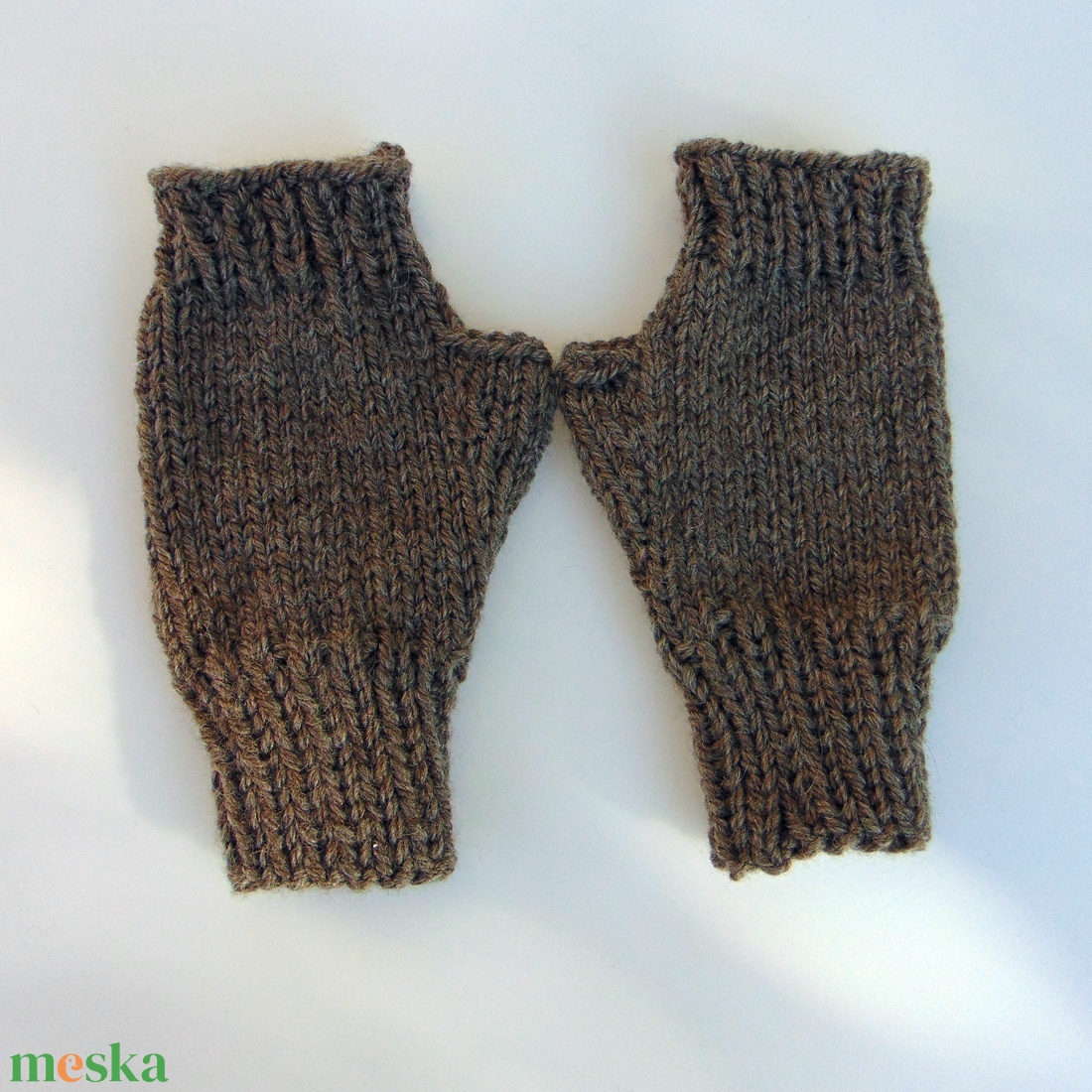 Jake - FÉRFI ujjatlan kesztyű (L-XL) / kézmelegítő, puha, meleg - ruha & divat - sál, sapka, kendő - kesztyű - Meska.hu