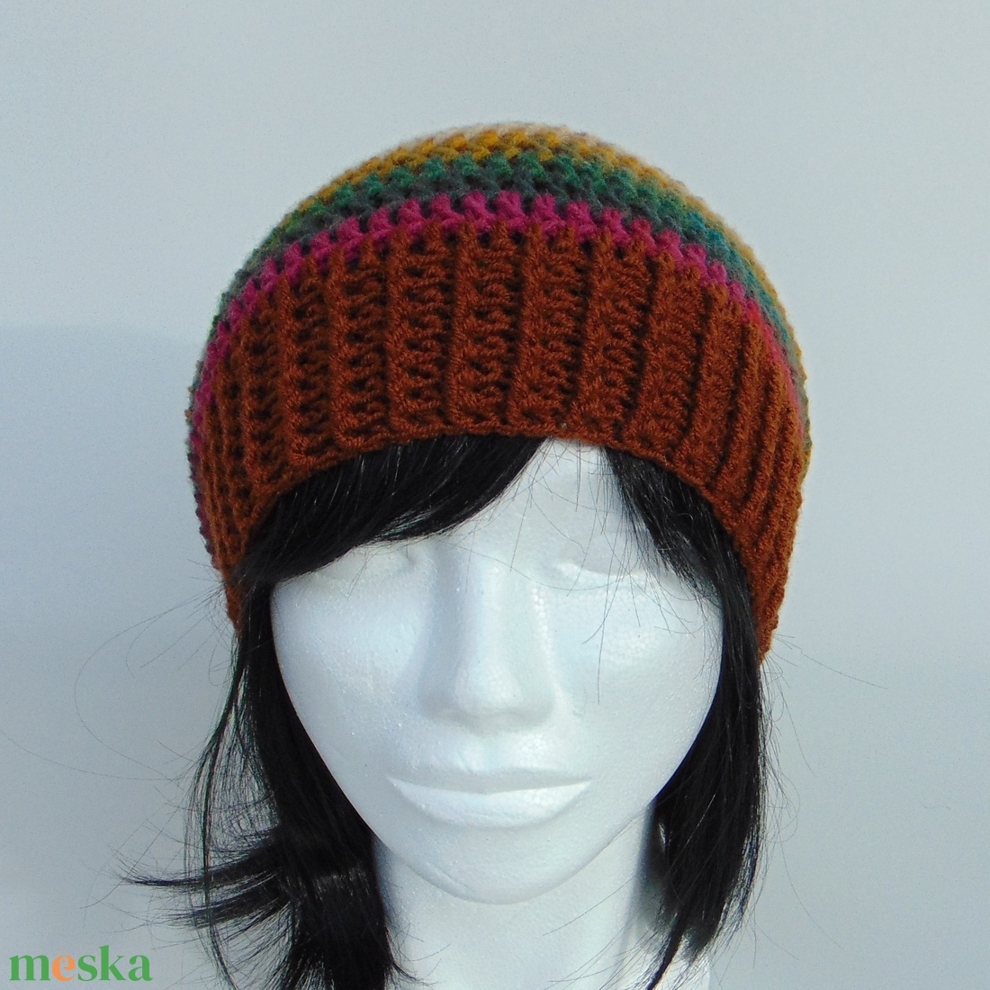 Grace / slouchy fazonú női sapka /  horgolt sapka  - ruha & divat - sál, sapka, kendő - sapka - Meska.hu