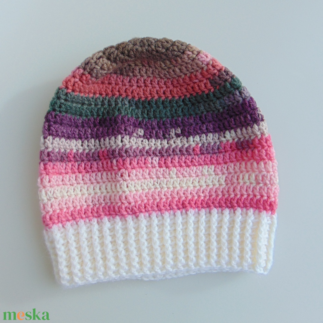 Lily / slouchy fazonú női sapka /  horgolt sapka  - ruha & divat - sál, sapka, kendő - sapka - Meska.hu