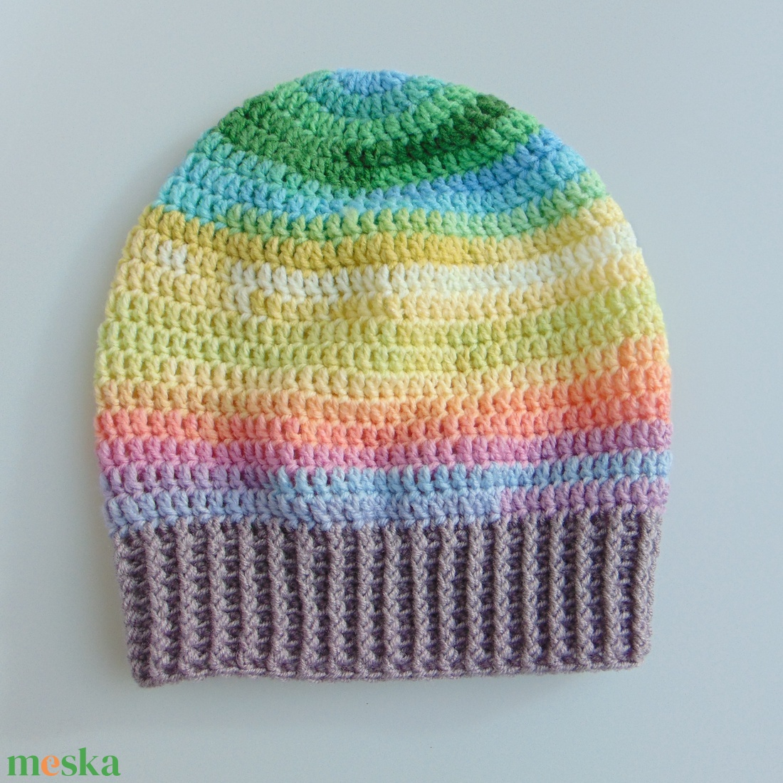 Quinn / slouchy fazonú női sapka /  horgolt sapka  - ruha & divat - sál, sapka, kendő - sapka - Meska.hu