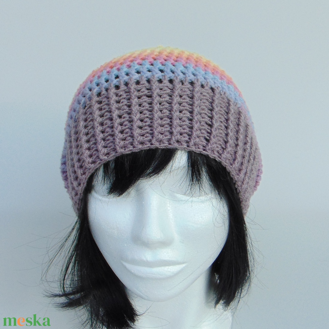 Quinn / slouchy fazonú női sapka /  horgolt sapka  - ruha & divat - sál, sapka, kendő - sapka - Meska.hu