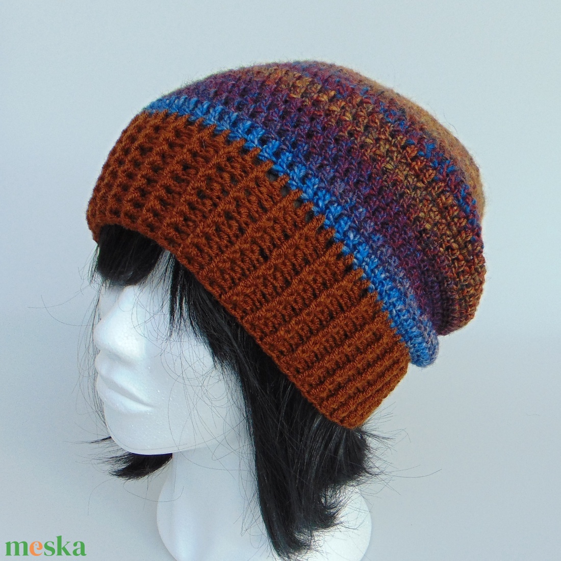 Sadie / slouchy fazonú női sapka /  horgolt sapka  - ruha & divat - sál, sapka, kendő - sapka - Meska.hu