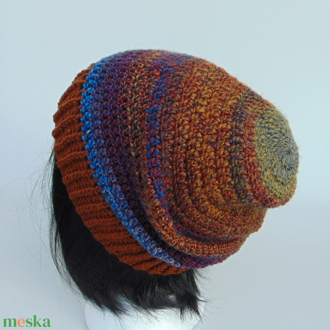 Sadie / slouchy fazonú női sapka /  horgolt sapka  - ruha & divat - sál, sapka, kendő - sapka - Meska.hu