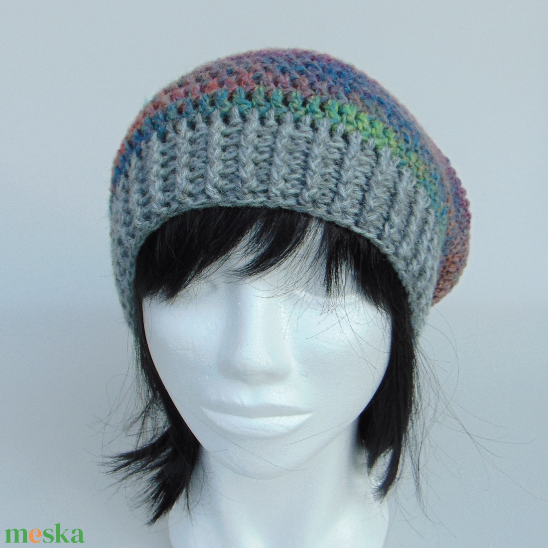 Adena / slouchy fazonú női sapka /  horgolt sapka  - ruha & divat - sál, sapka, kendő - sapka - Meska.hu