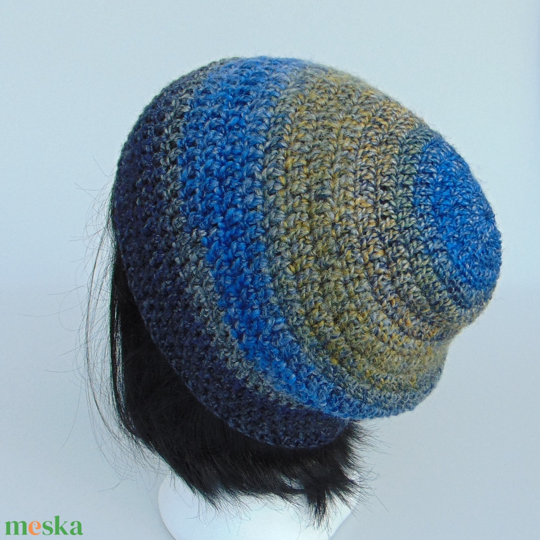 Linda / slouchy fazonú női sapka /  horgolt sapka  - ruha & divat - sál, sapka, kendő - sapka - Meska.hu