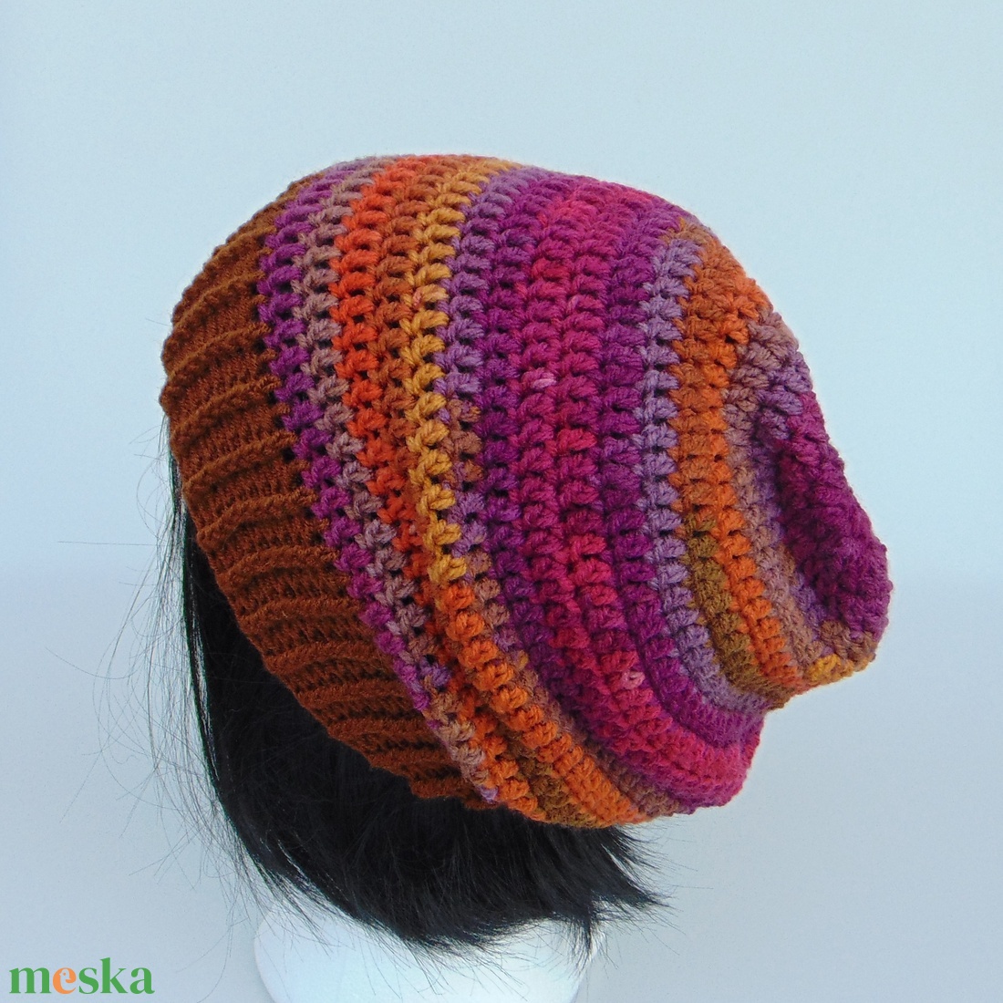 Donna / slouchy fazonú női sapka /  horgolt sapka  - ruha & divat - sál, sapka, kendő - sapka - Meska.hu