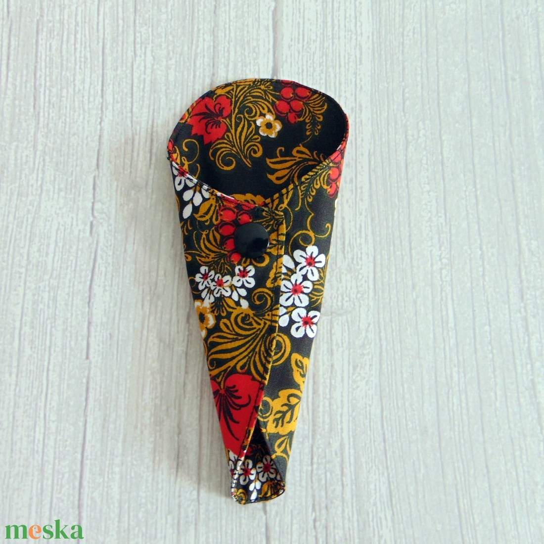 Mosható tanga tisztasági betét / bogyók és virágok - szépségápolás - intim higiénia - tisztasági betét - Meska.hu