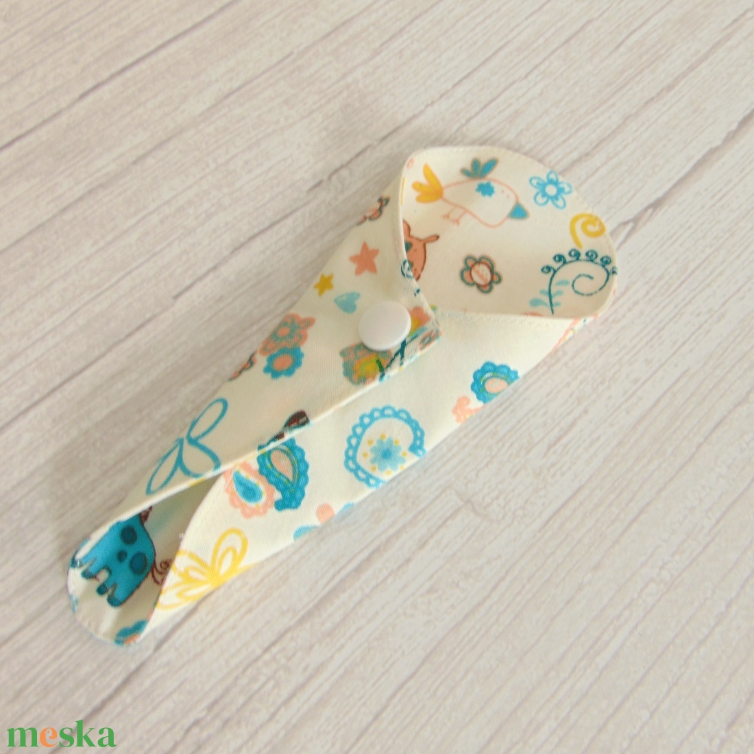 Mosható tanga tisztasági betét / állatkák és virágok  - szépségápolás - intim higiénia - tisztasági betét - Meska.hu