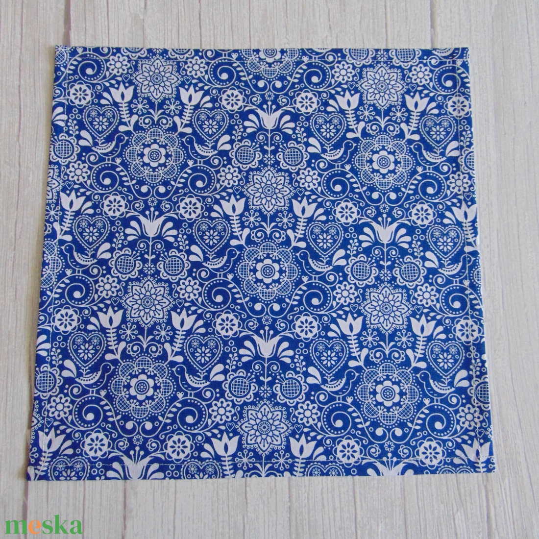 Textil szalvéta - Népmese mintás - táska & tok - uzsonna- & ebéd tartó - szendvics csomagoló - Meska.hu