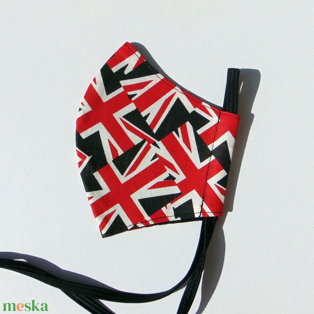 Gyermek- maszk (14,5 cm) / Zászló mintás / szájmaszk, textil szájmaszk - ruha & divat - maszk, arcmaszk - gyerek - Meska.hu
