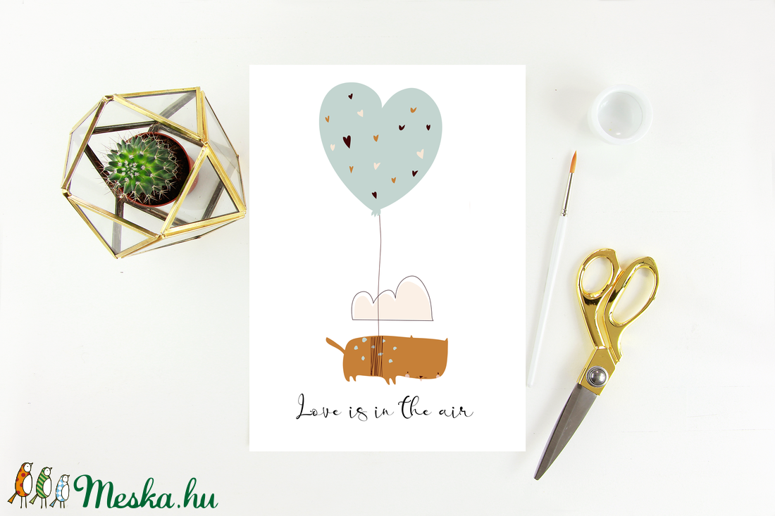 Egyedi szövegezésű Valentin-napi képeslap, üdvözlőlap - otthon & életmód - papír, írószer - ajándékozás kellékei - képeslap, üdvözlőlap - Meska.hu