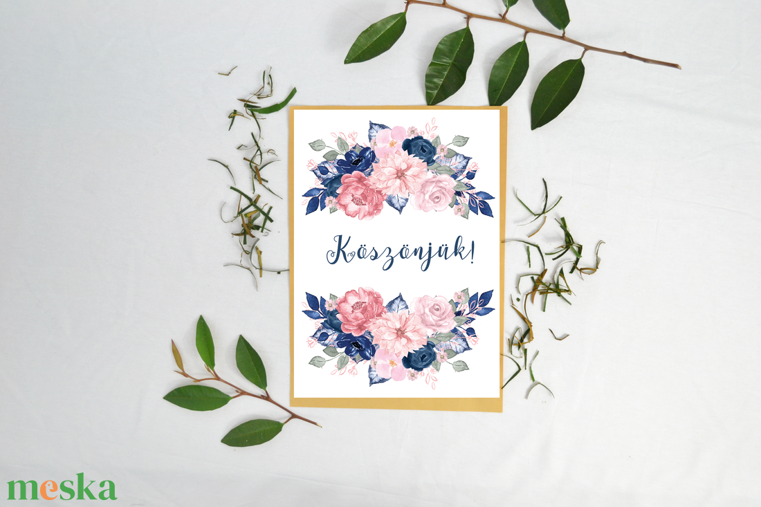 Köszönjük, Köszönöm képeslap pedagógusnapra, évzáróra - otthon & életmód - papír, írószer - ajándékozás kellékei - képeslap, üdvözlőlap - Meska.hu