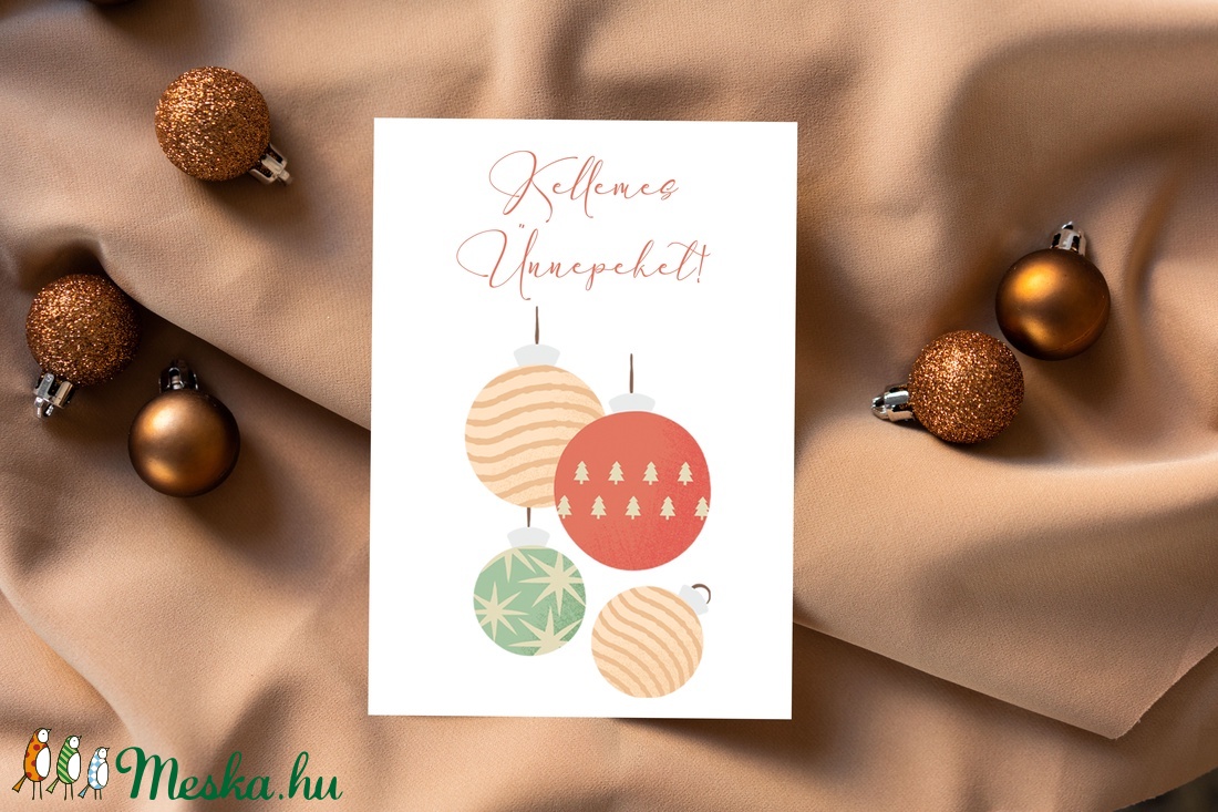 Karácsonyi képeslap, ajándék, üdvözlőlap - karácsony - karácsonyi ajándékozás - karácsonyi képeslap, üdvözlőlap, ajándékkísérő - Meska.hu
