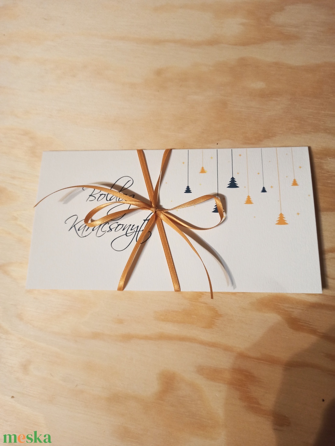 Pénzátadó boríték - karácsony - karácsonyi ajándékozás - karácsonyi képeslap, üdvözlőlap, ajándékkísérő - Meska.hu