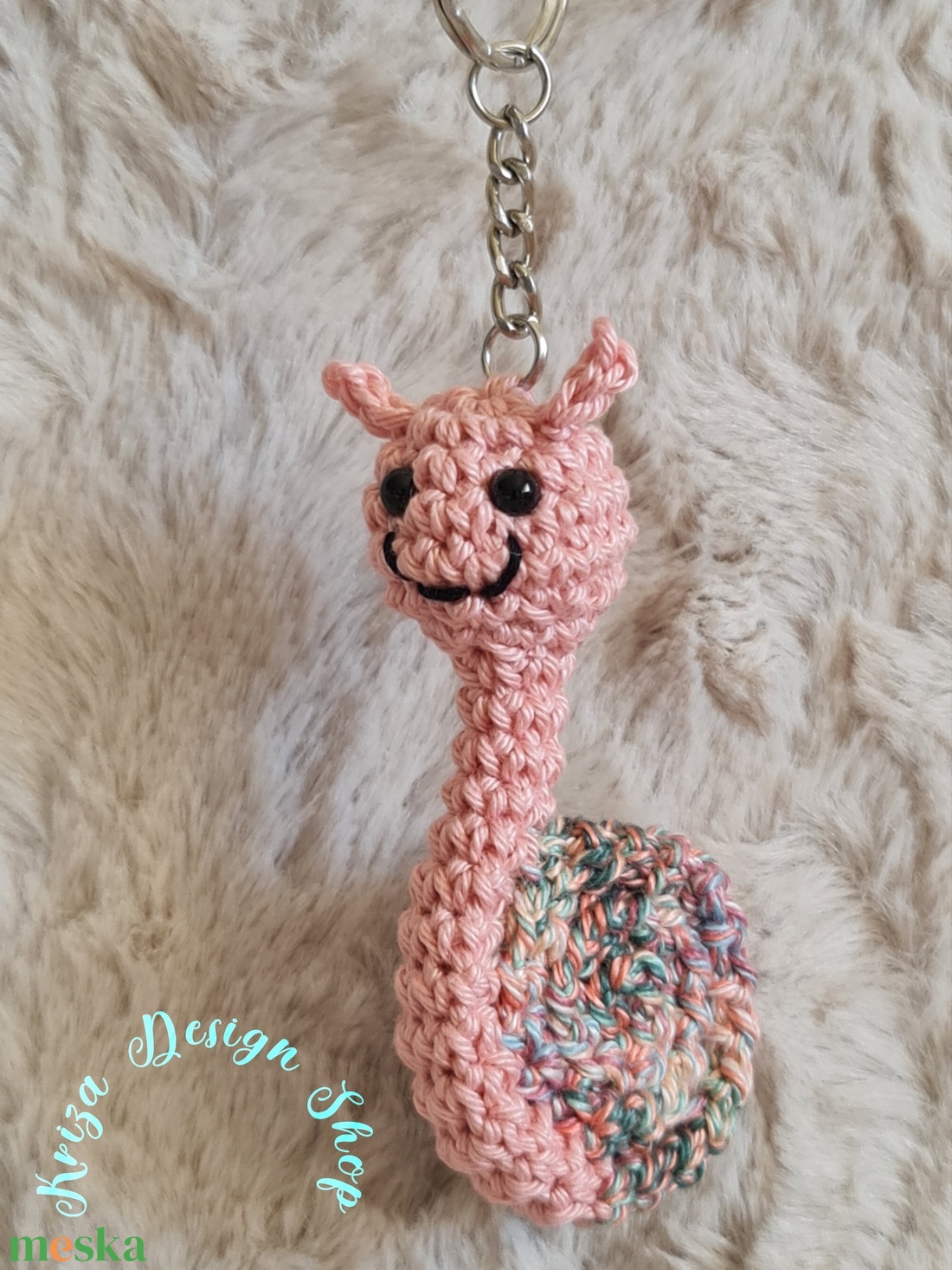 Kézműves horgolt kabalafigurás kulcstartó - Mini csiga (Molly) - játék & sport - plüssállat & játékfigura - csiga - Meska.hu Kézműves horgolt kabalafigurás kulcstartó - Mini csiga (Molly) - játék & sport - plüssállat & játékfigura - csiga - Meska.hu