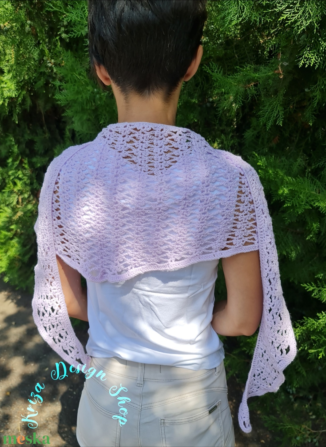 Kézműves horgolt csipke kendő - Summer Lace shawl - ruha & divat - sál, sapka, kendő - vállkendő - Meska.hu Kézműves horgolt csipke kendő - Summer Lace shawl - ruha & divat - sál, sapka, kendő - vállkendő - Meska.hu