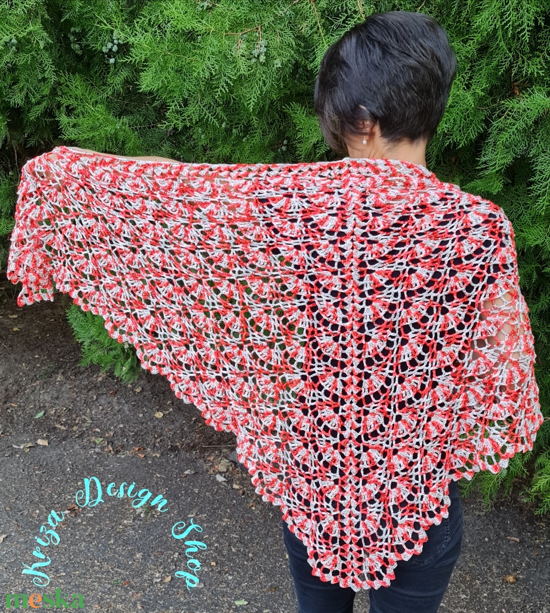 Kézműves horgolt csipke kendő - Fairytale shawl 2. - ruha & divat - sál, sapka, kendő - vállkendő - Meska.hu Kézműves horgolt csipke kendő - Fairytale shawl 2. - ruha & divat - sál, sapka, kendő - vállkendő - Meska.hu
