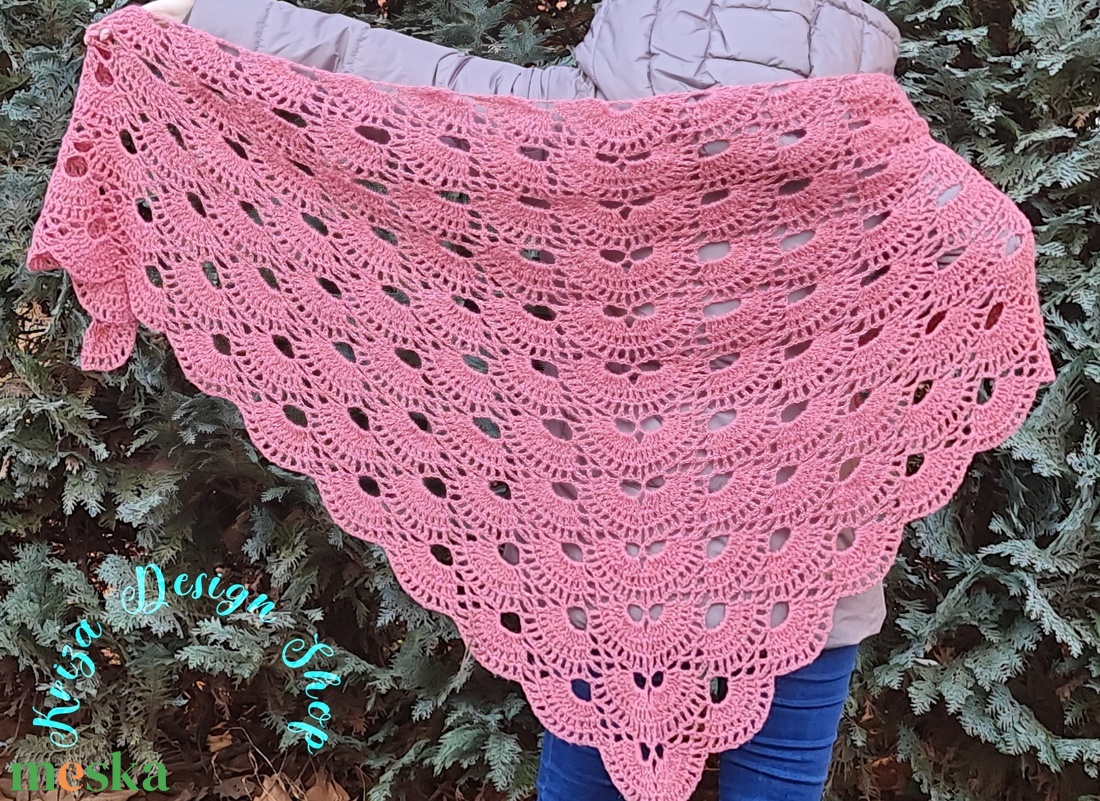 Kézműves horgolt csipke kendő - Fabolous Shawl - ruha & divat - sál, sapka, kendő - vállkendő - Meska.hu Kézműves horgolt csipke kendő - Fabolous Shawl - ruha & divat - sál, sapka, kendő - vállkendő - Meska.hu