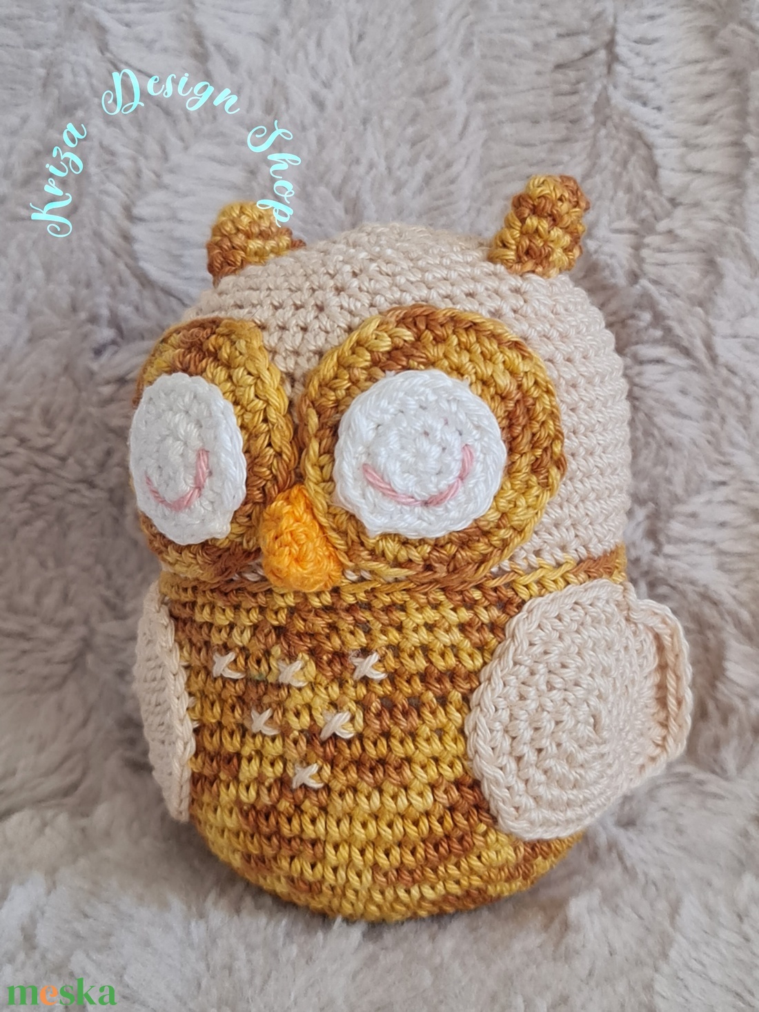 Kézműves horgolt kabalafigura - Bagoly (Samu) - játék & sport - plüssállat & játékfigura - bagoly - Meska.hu Kézműves horgolt kabalafigura - Bagoly (Samu) - játék & sport - plüssállat & játékfigura - bagoly - Meska.hu