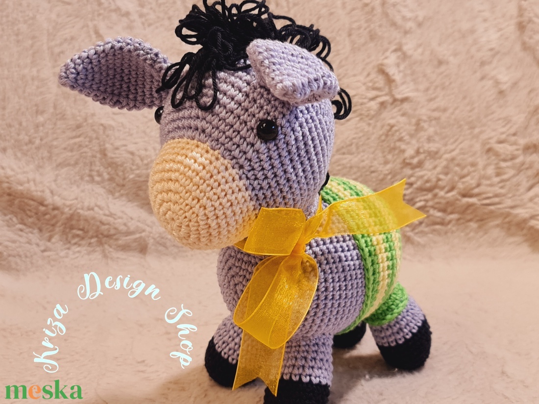 Kézműves kabala figura - Sir Edgar csacsi úr 2. - játék & sport - plüssállat & játékfigura - más figura - Meska.hu