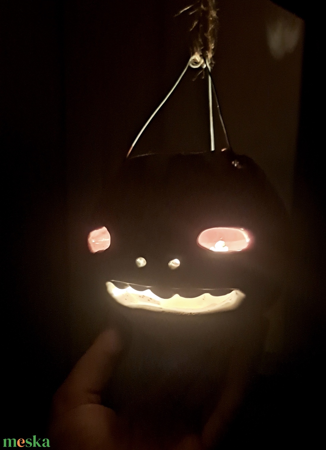 Halloweeni Lámpás, Retek, Répa, kerámia - nagyméretű - otthon & életmód - ház & kert - kerti lámpa - Meska.hu