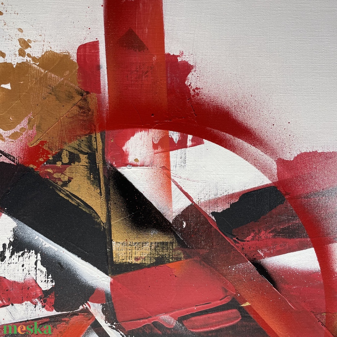 Time 50X50 - művészet - festmény - akril - Meska.hu