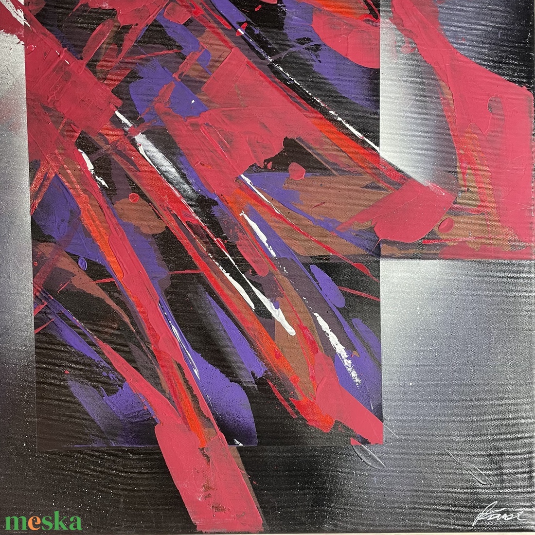 Odyssey 95X60 - művészet - festmény - akril - Meska.hu