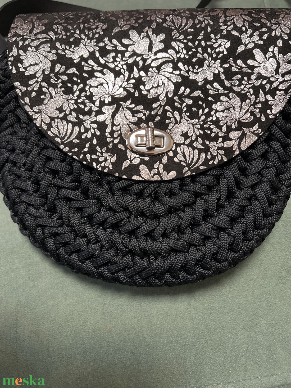 Horgolt crossbody - táska & tok - kézitáska & válltáska - kézitáska - Meska.hu