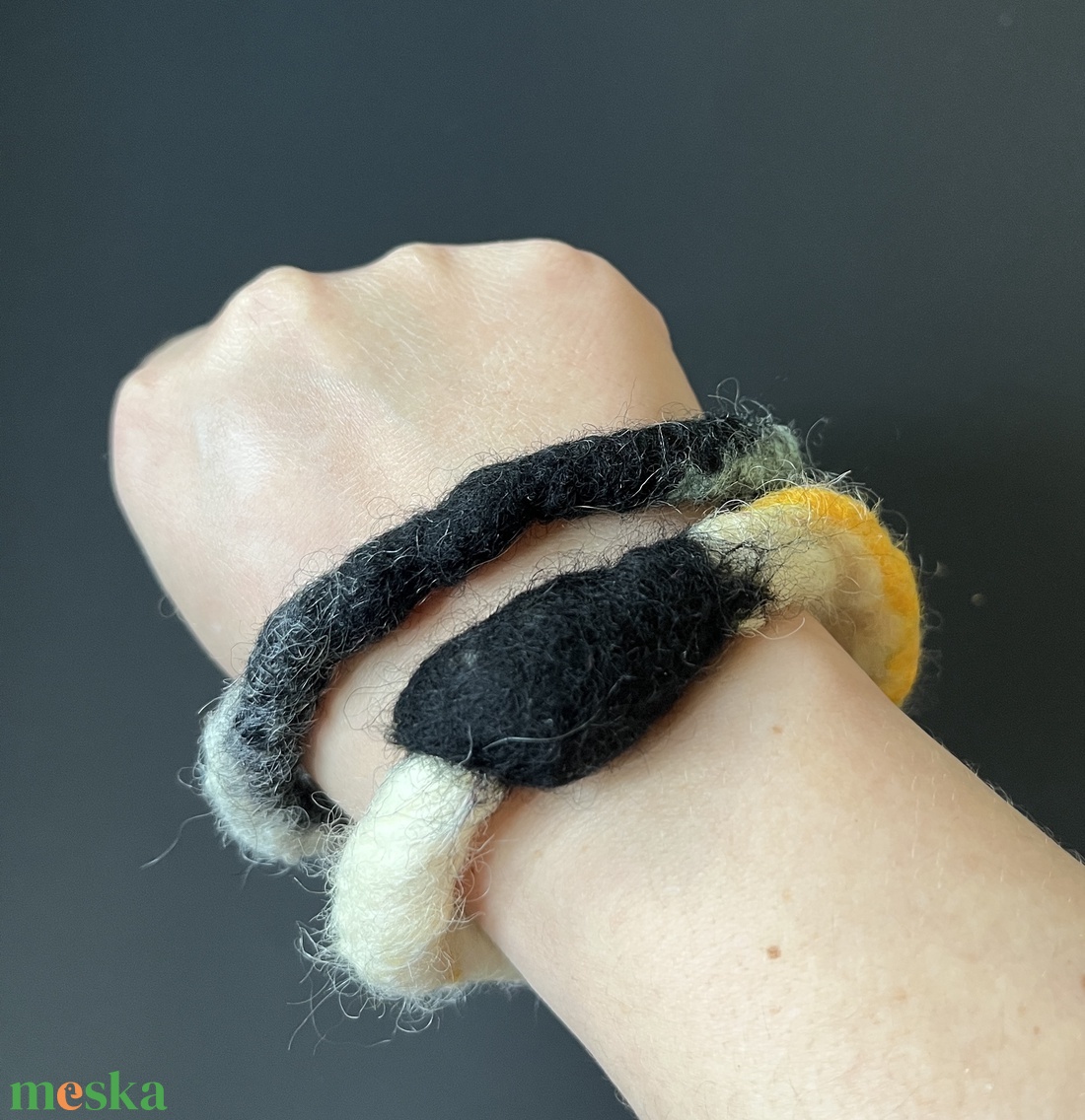 Dupla nemez karkötő - ékszer - karkötő - karperec - Meska.hu